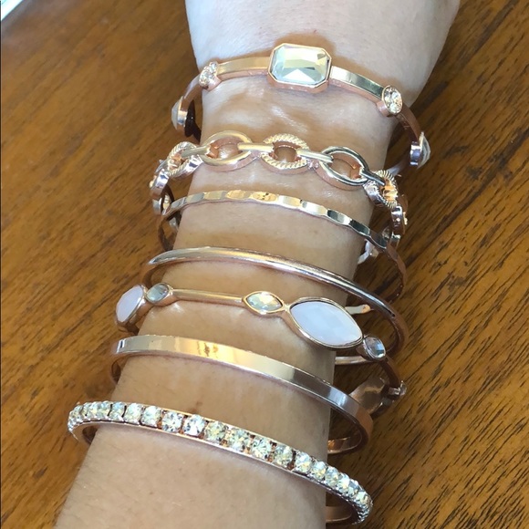 Stackable, bangle bracelets - Picture 2 of 2